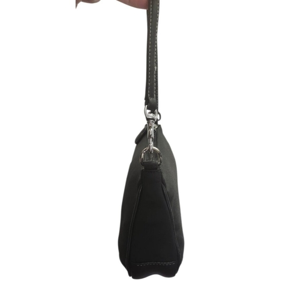 Vintage Coach black mini hand bag - rare circa late 1990's As Pictures - Picture 4 of 11